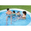 Bestway Fast Set Rund Aufblasbarer Pool-Set 3,05 m x 66 cm, 3200 L, Aufblasbarer Pool, Kind & Erwachsener, Blau, Weiß, 9,26 kg