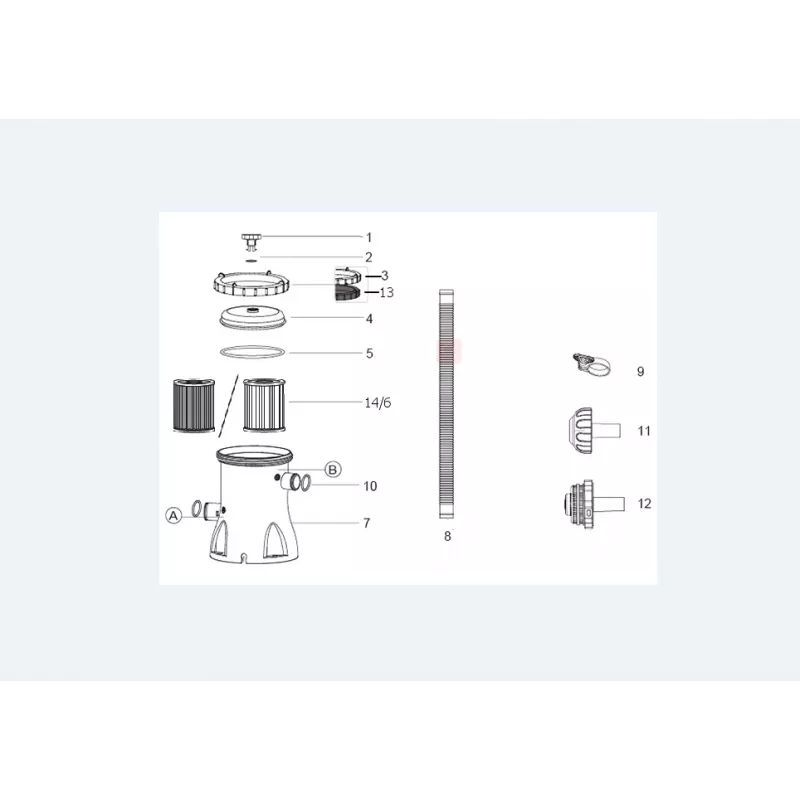 Bestway Fast Set Rund Aufblasbarer Pool-Set 3,05 m x 66 cm, 3200 L, Aufblasbarer Pool, Kind & Erwachsener, Blau, Weiß, 9,26 kg