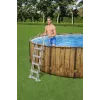 Bestway 56977 Aufstellpool Stahlrahmenpool Rund 23062 L Braun