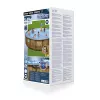 Bestway 56977 Aufstellpool Stahlrahmenpool Rund 23062 L Braun