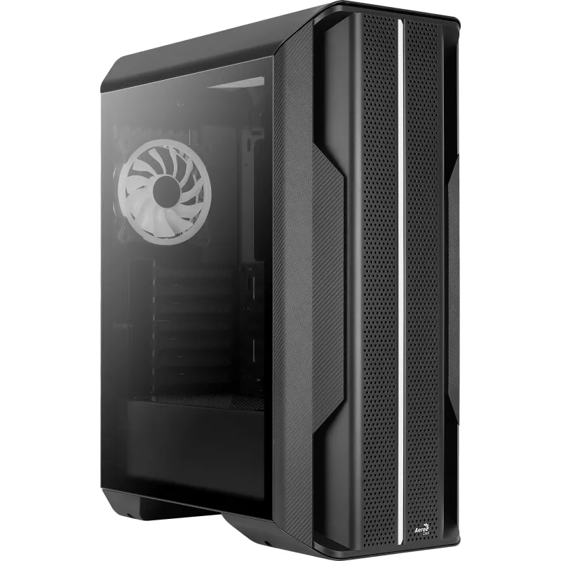 Aerocool SPLINTER DUO ATX-Gaming-Gehäuse 3x ARGB 12cm-Lüfter + Front-Mesh