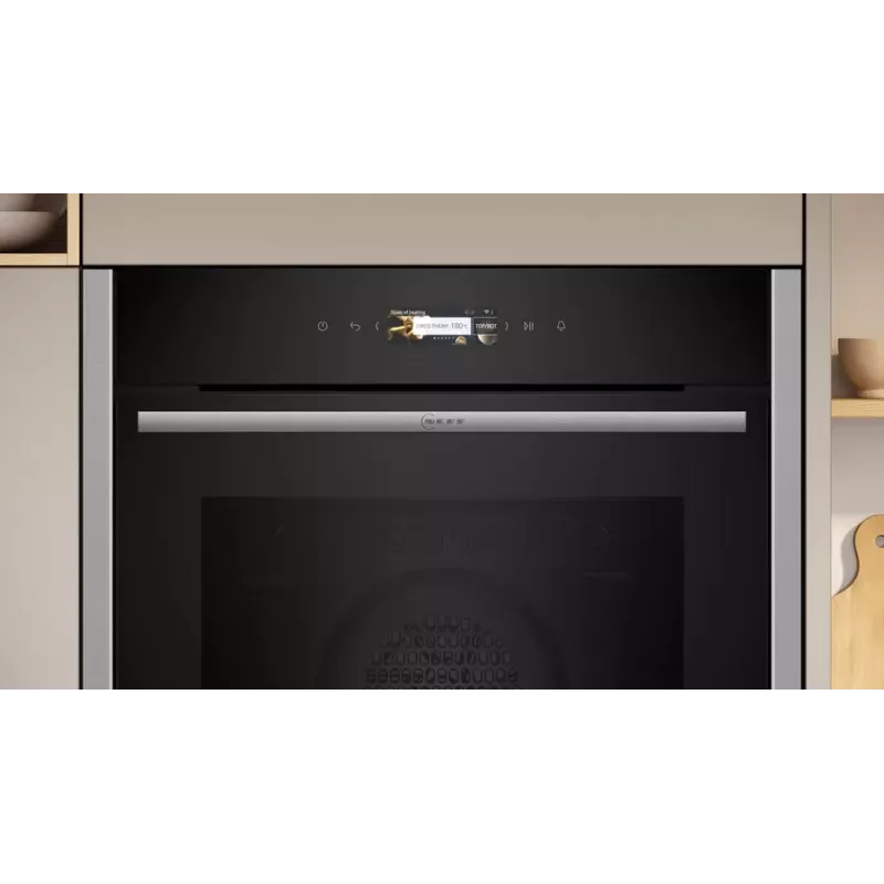 Neff N 70 B24CR71N0 Backofen 71 L Schwarz, Edelstahl