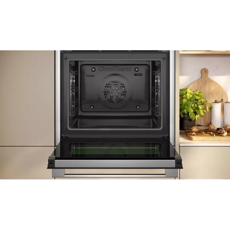 Neff N 70 B24CR71N0 Backofen 71 L Schwarz, Edelstahl