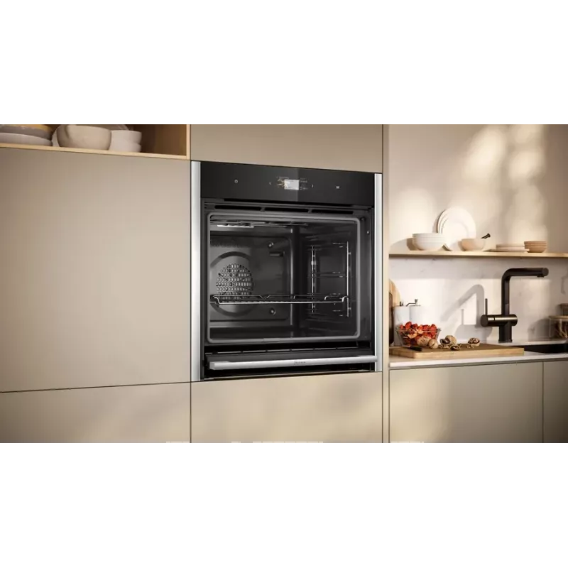 Neff B64CS71N0 Backofen 71 L Schwarz, Edelstahl