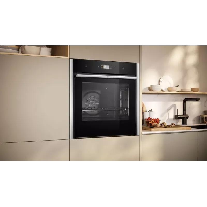 Neff B64CS71N0 Backofen 71 L Schwarz, Edelstahl