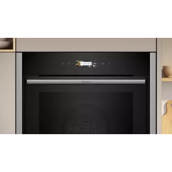 Neff B54CR71N0 Backofen 71 L Schwarz, Edelstahl