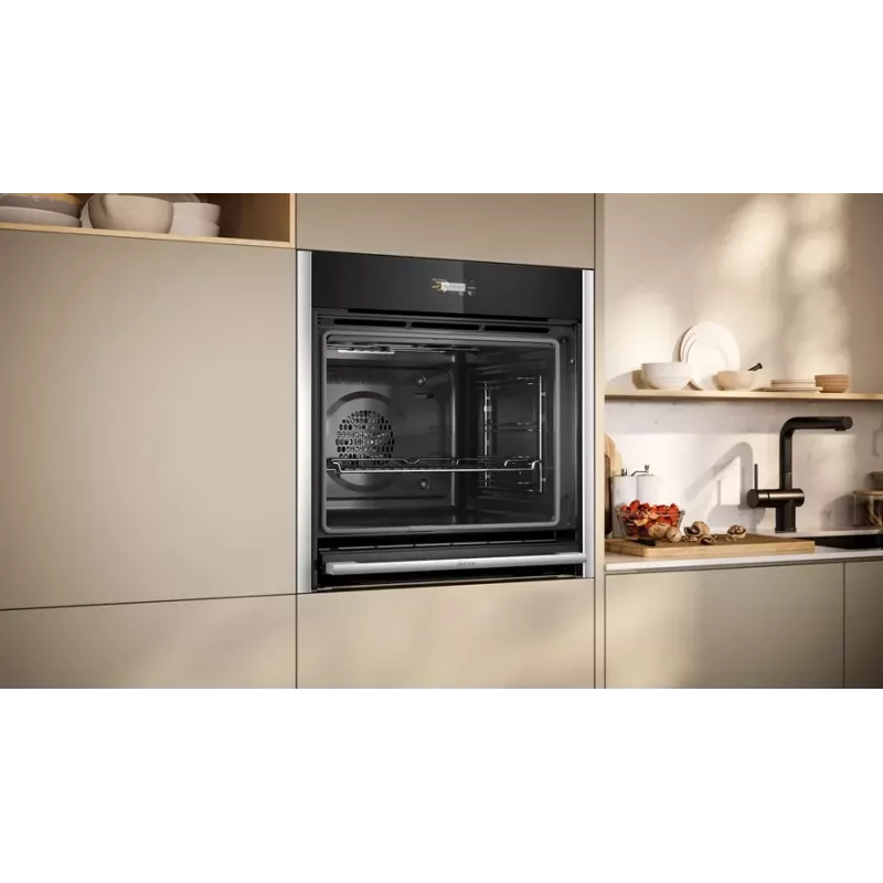 Neff B54CR71N0 Backofen 71 L Schwarz, Edelstahl
