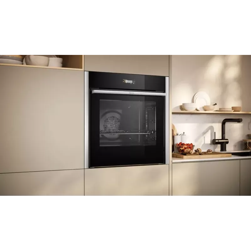 Neff B54CR71N0 Backofen 71 L Schwarz, Edelstahl