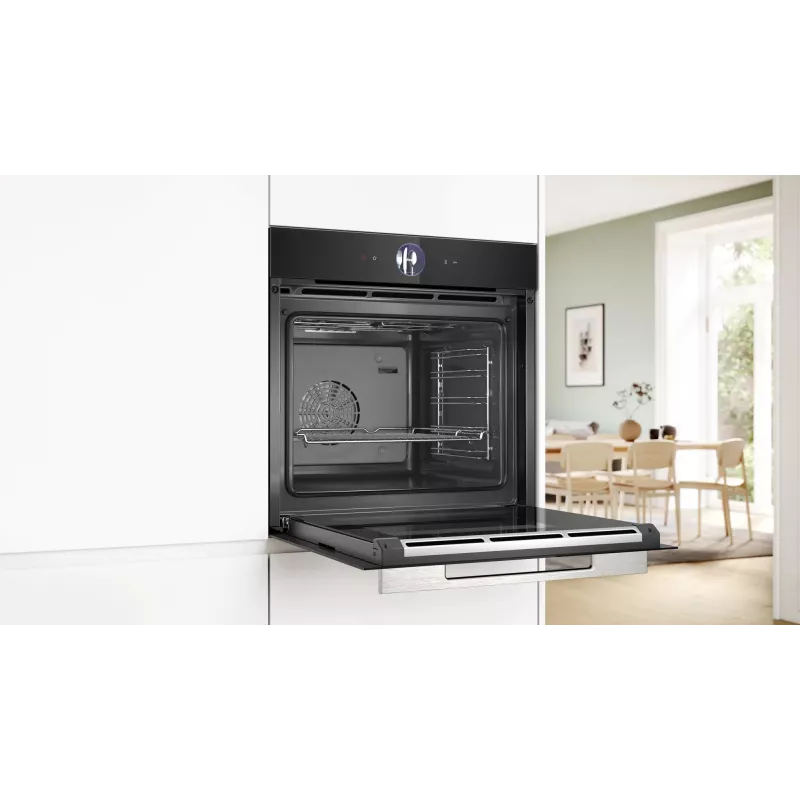 Bosch Serie 8 HBG7363B1 Backofen 71 L 3600 W Schwarz