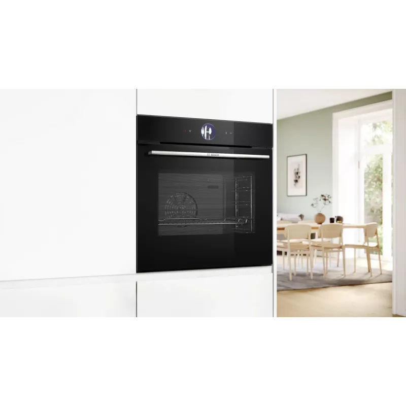 Bosch Serie 8 HBG7363B1 Backofen 71 L 3600 W Schwarz
