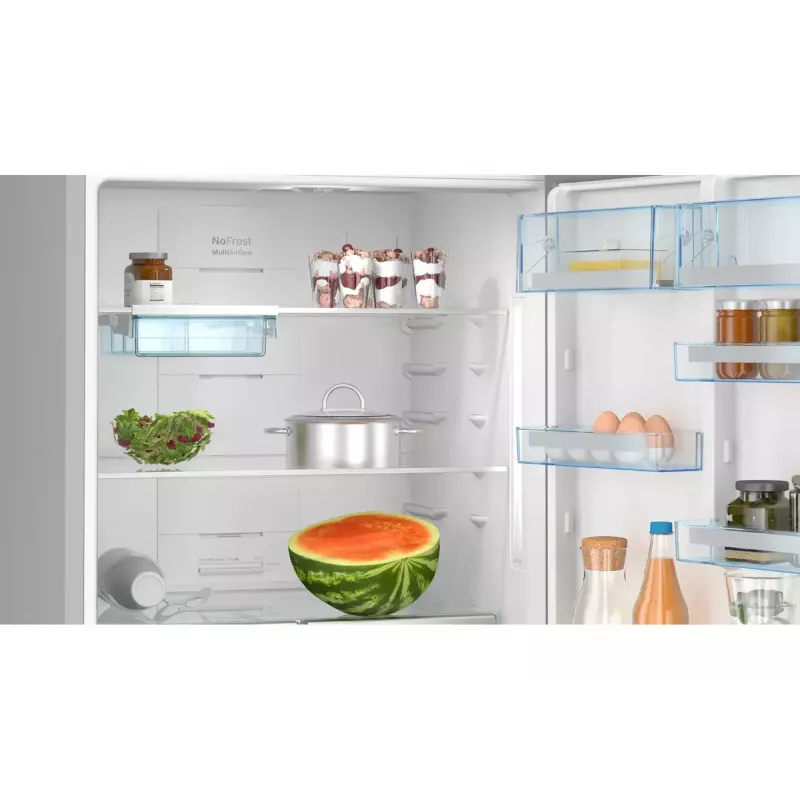Bosch Serie 6 KGN76AXDR Kühl-Gefrierkombination, freistehend, 526 L, Schwarz