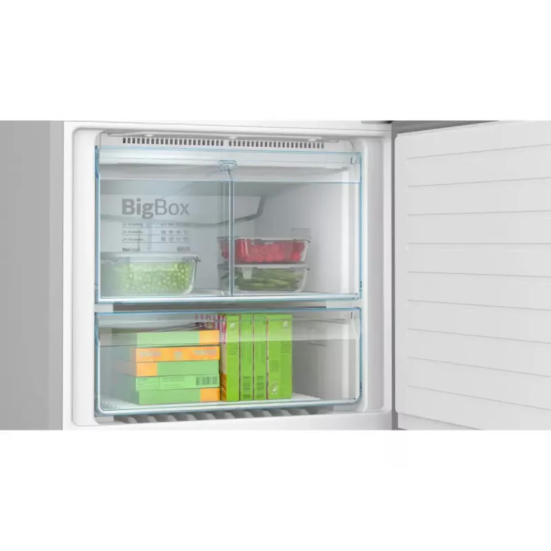 Bosch Serie 6 KGN76AXDR Kühl-Gefrierkombination, freistehend, 526 L, Schwarz