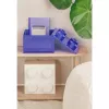 Aufbewahrungsbox Room Copenhagen LEGO Storage Brick 4 Top Lid Glitter — lila/transparent