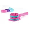 Kinetic Sand Shimmer, Einhorn-Bäckerei-Spielset, 16 oz (Schimmer-Türkis und Pink Neon), 8 Einhorn-Werkzeuge, sensorisches Spielzeug für Kinder ab 3 Jahren