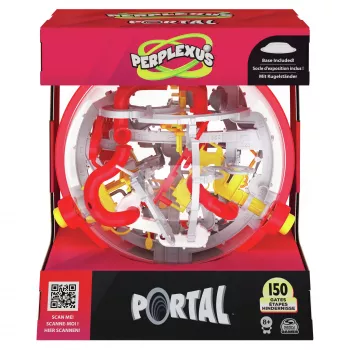Spiele Perplexus Portal, 3D-Puzzleball-Labyrinth, Zappelspielzeug, Reise-Puzzleball für Kinder mit 150 Hindernissen, für Erwachsene und Kinder ab 8 Jahren