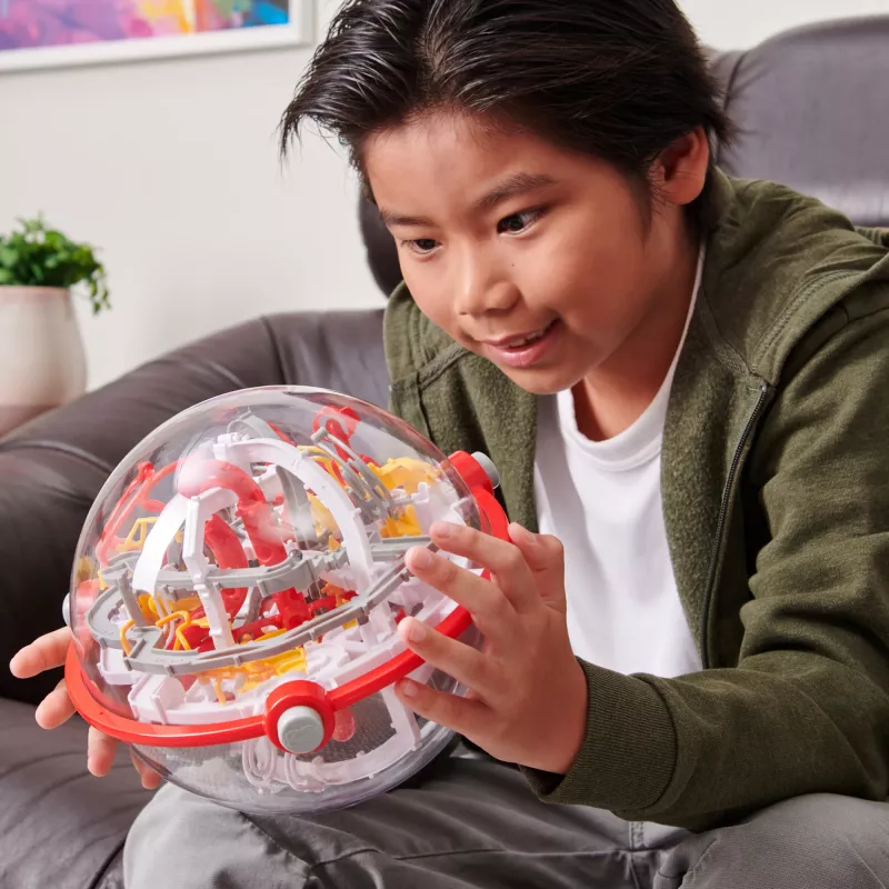 Spiele Perplexus Portal, 3D-Puzzleball-Labyrinth, Zappelspielzeug, Reise-Puzzleball für Kinder mit 150 Hindernissen, für Erwachsene und Kinder ab 8 Jahren