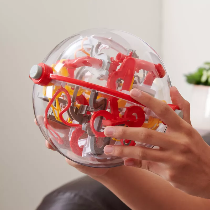 Spiele Perplexus Portal, 3D-Puzzleball-Labyrinth, Zappelspielzeug, Reise-Puzzleball für Kinder mit 150 Hindernissen, für Erwachsene und Kinder ab 8 Jahren