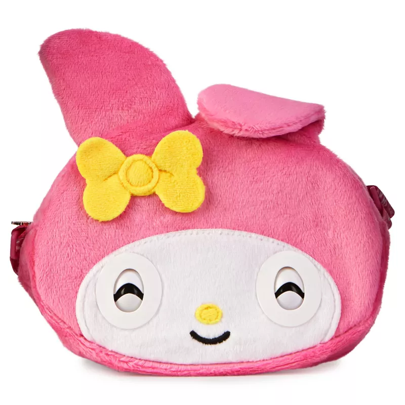 Purse Pets, Sanrio Hello Kitty and Friends, My Melody interaktives Spielzeug-Haustier und Handtasche mit über 30 Geräuschen und Reaktionen, Kinderspielzeug für Mädchen