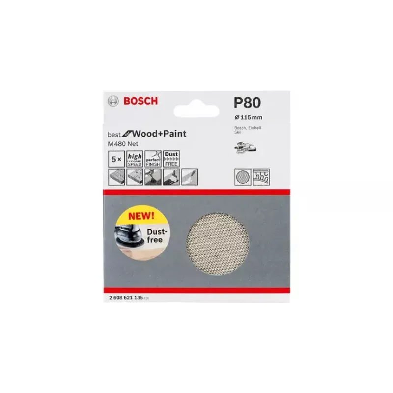 Schleifblatt Bosch M480 Best for Wood and Paint 2608621166