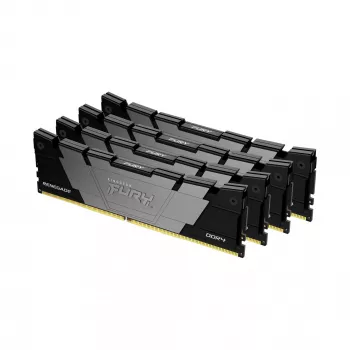 Kingston Technology FURY 64 GB 3600 MT/s DDR4 CL16 DIMM (Kit aus 4) Renegade Schwarz