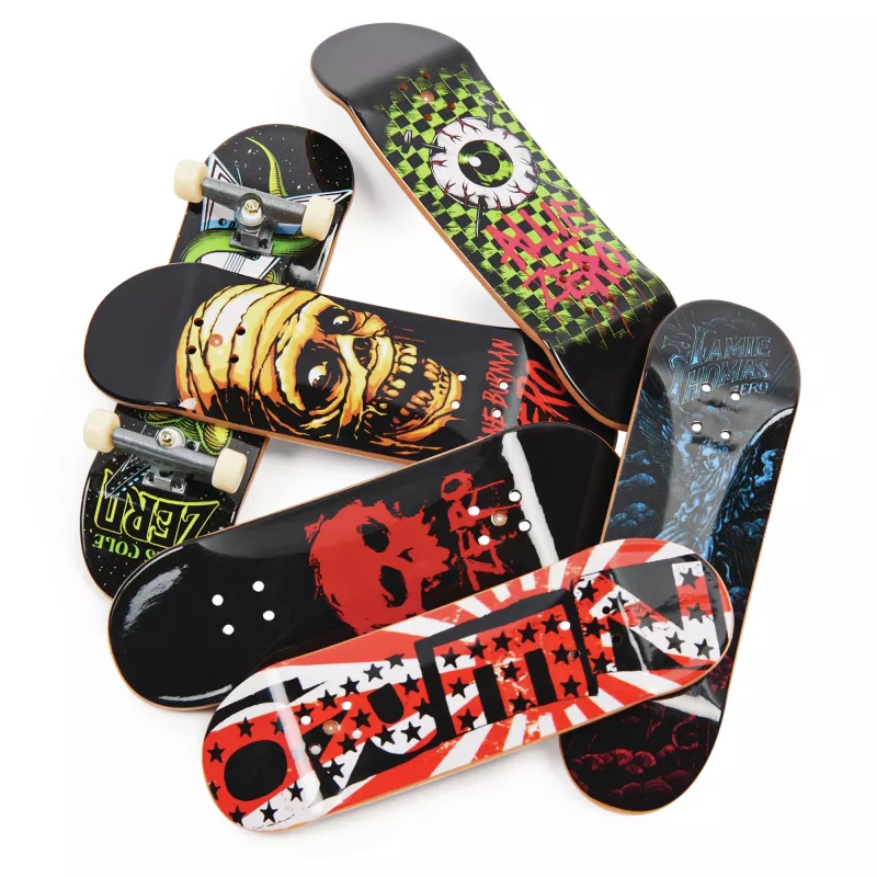 Tech Deck, Sk8shop Fingerboard Bonus Pack, Sammelbare und anpassbare Mini-Skateboards (Stile können variieren)