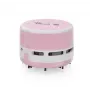 Peach PA105 Handstaubsauger Rose, Weiß Beutellos