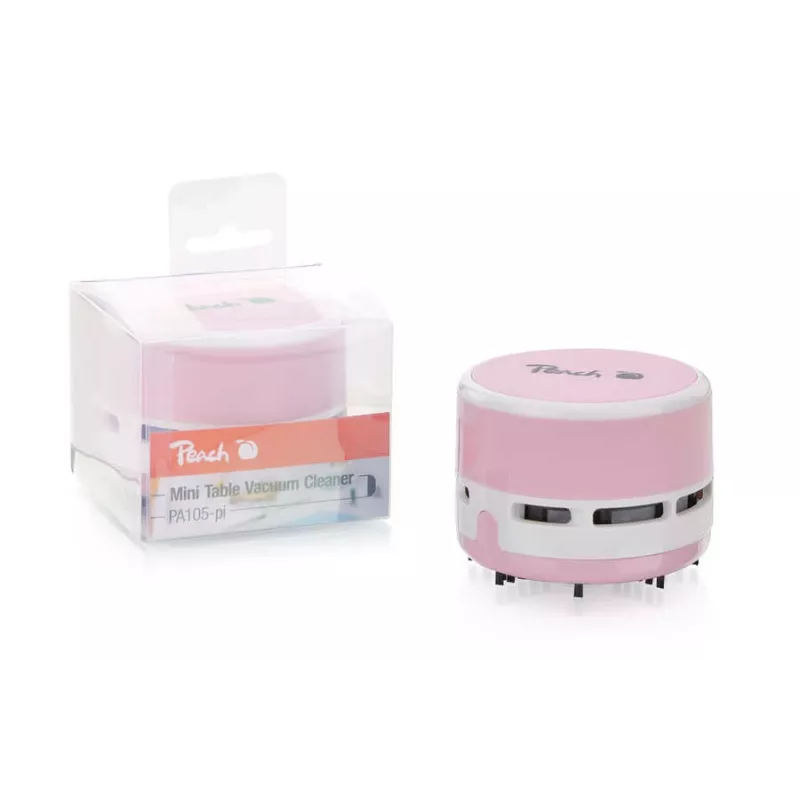 Peach PA105 Handstaubsauger Rose, Weiß Beutellos