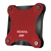 Externe SSD ADATA SD620 512 GB, USB 3.2 Gen 2 Micro-USB B, rot, Silikongehäuse