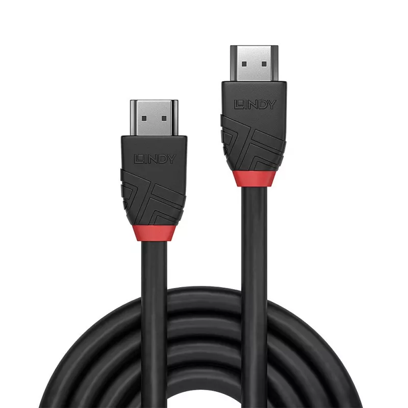 HDMI-Kabel Lindy 3m 8K60hz vergoldet Schwarz