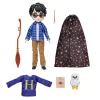 Wizarding World Harry Potter, 8-Zoll-Harry-Potter-Puppen-Geschenkset mit Tarnumhang und 5 Puppenzubehörteilen, Kinderspielzeug ab 6 Jahren