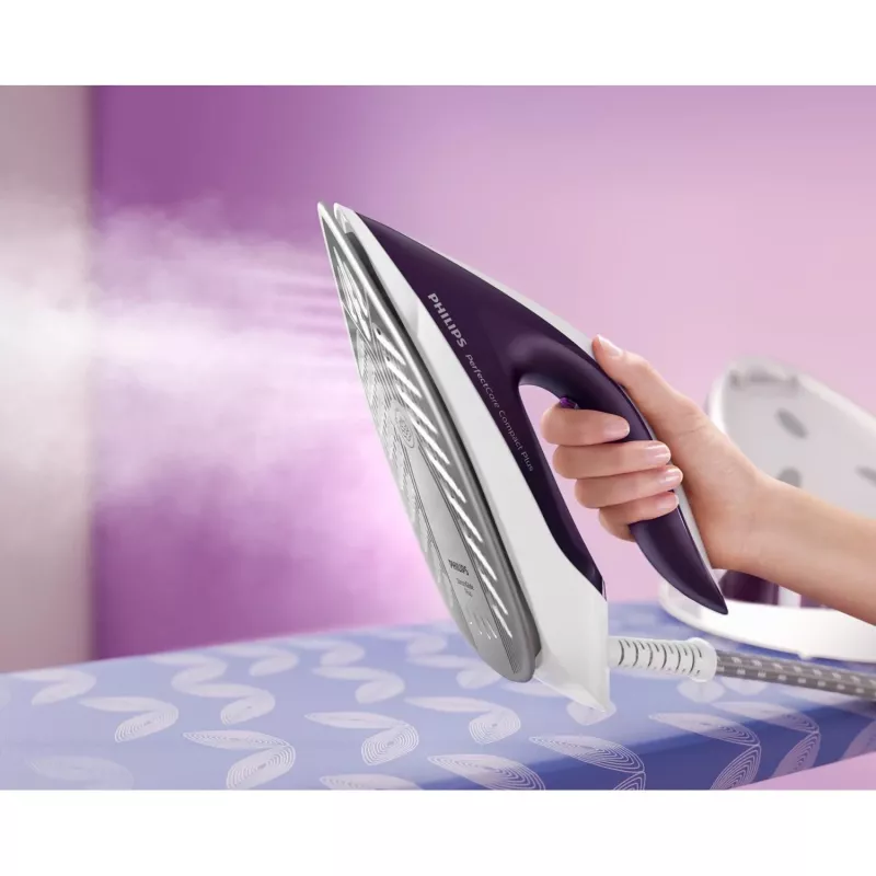 Philips GC7933/30 Dampfbügelstation 2400 W 1,5 L SteamGlide Plus Bügelsohle Violett