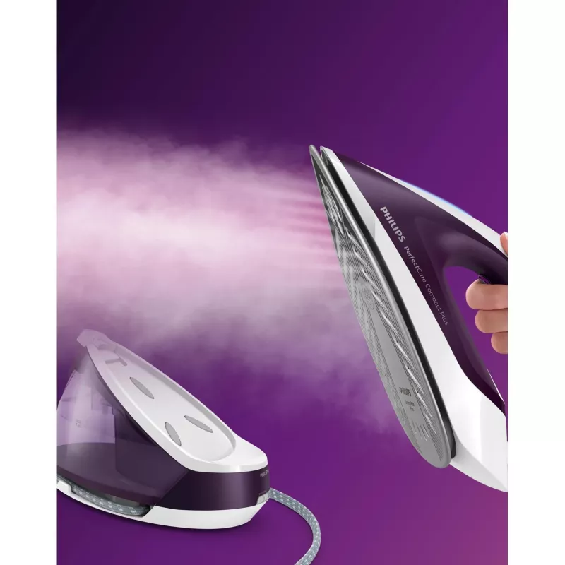 Philips GC7933/30 Dampfbügelstation 2400 W 1,5 L SteamGlide Plus Bügelsohle Violett