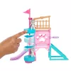 Barbie and Stacie to the Rescue Welpenspielplatz-Spielset mit Puppe, 3 Hundenachbildungen & Zubehör