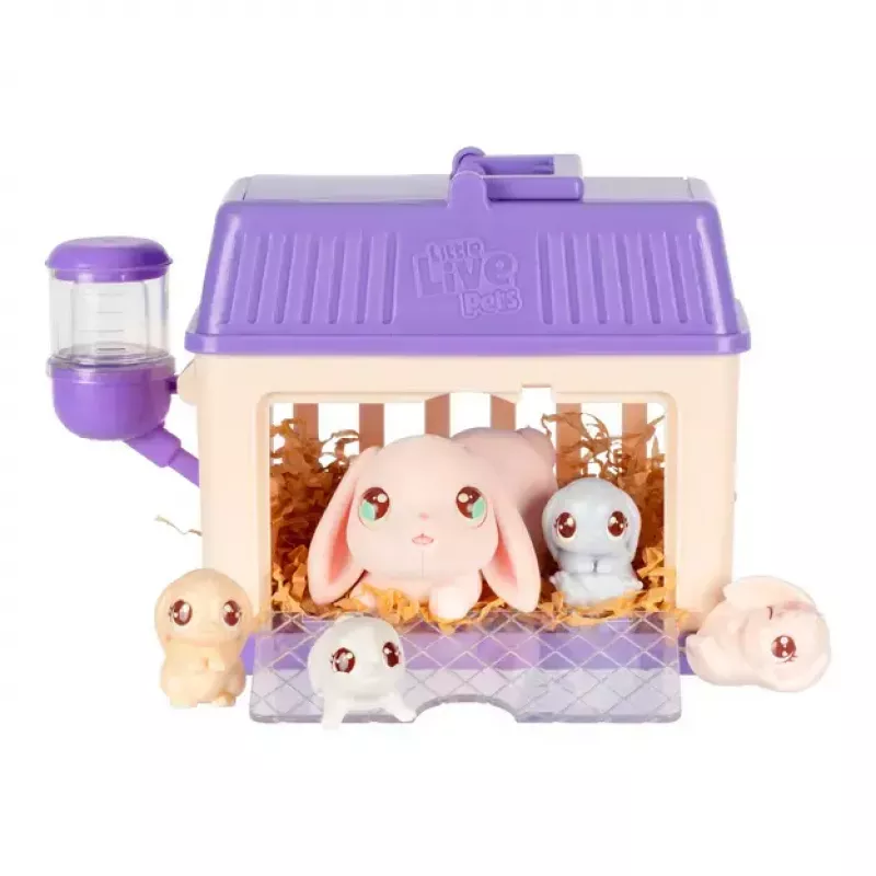 Animal Moose Toys Little Live Pets Mama Surprise S4 Mini Spielset Hase