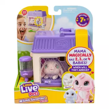 Animal Moose Toys Little Live Pets Mama Surprise S4 Mini Spielset Hase