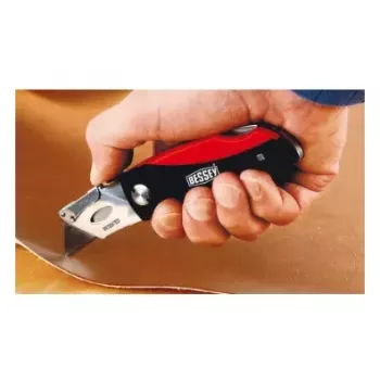 Cuttermesser Bessey DBKPH-EU Schwarz Rot Feststehende Klinge