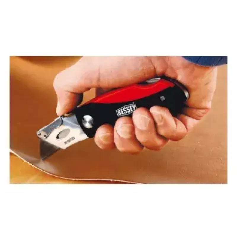 Cuttermesser Bessey DBKPH-EU Schwarz Rot Feststehende Klinge