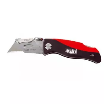 Cuttermesser Bessey DBKPH-EU Schwarz Rot Feststehende Klinge
