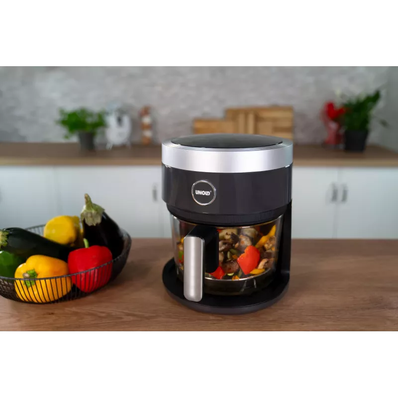 Unold 58695 Heißluftfritteuse Einzel 3,5 L Stand-alone 1200 W Schwarz
