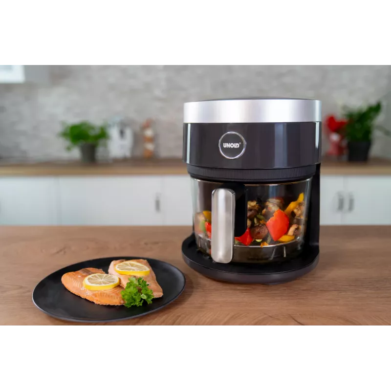 Unold 58695 Heißluftfritteuse Einzel 3,5 L Stand-alone 1200 W Schwarz