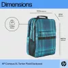 HP Campus XL Tartan Plaid Backpack, Rucksack, 620 g