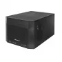 Chieftec CN-01B-OP Computergehäuse Cube Schwarz