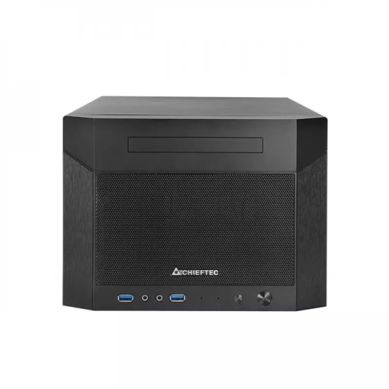 Chieftec CN-01B-OP Computergehäuse Cube Schwarz