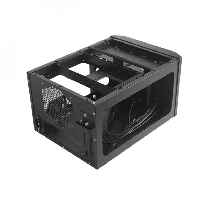 Chieftec CN-01B-OP Computergehäuse Cube Schwarz
