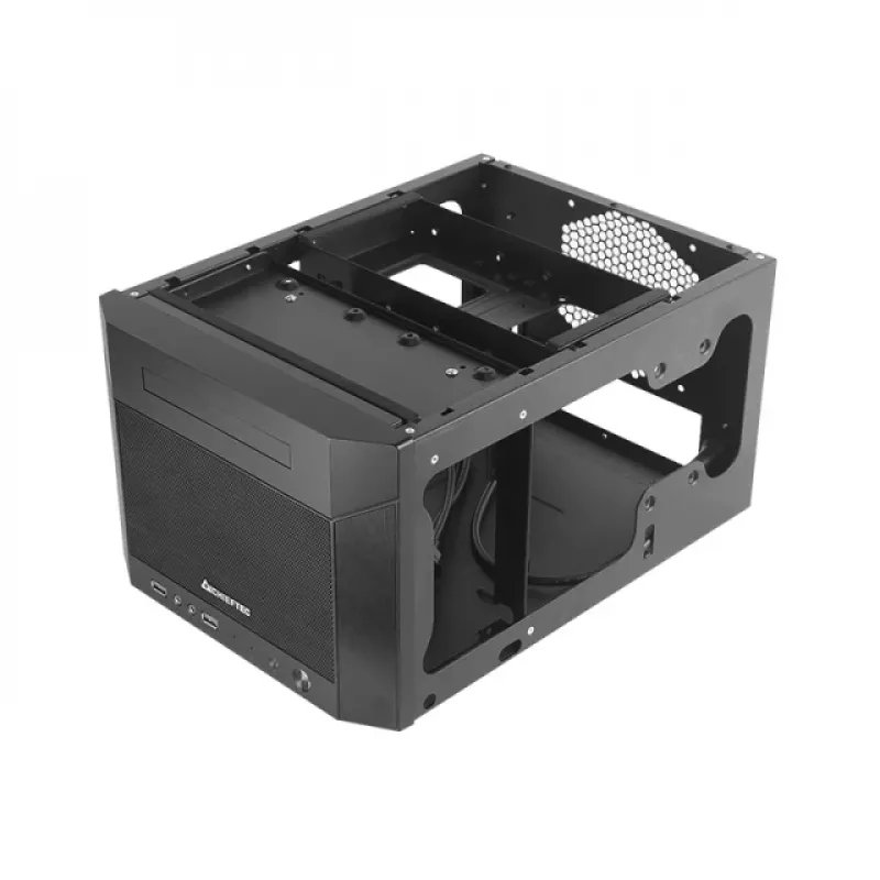 Chieftec CN-01B-OP Computergehäuse Cube Schwarz
