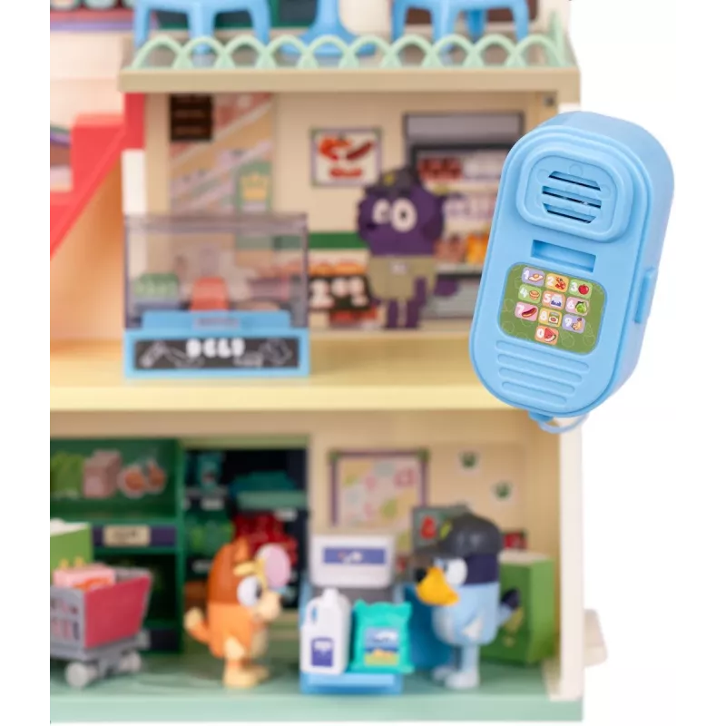 Spielset Polesie MS18918 – Bluey-Themen-Einkaufsset, mit Sound, AAA-Batterie, ab 3 Jahren