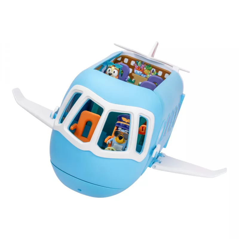 Flughafen & Flugzeug Moose Toys Bluey 3-in-1-Flugzeug-Spielset Mehrfarbig