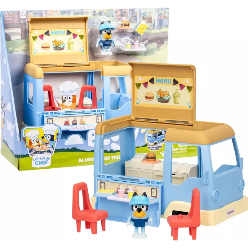 Spielset TMTOYS Moose Toys MS18919 — Bluey Café-Spielset, Kunststoff, mehrfarbig, ab 3 Jahren