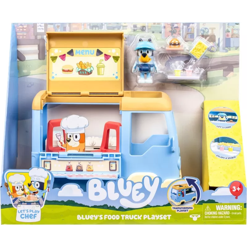 Spielset TMTOYS Moose Toys MS18919 — Bluey Café-Spielset, Kunststoff, mehrfarbig, ab 3 Jahren