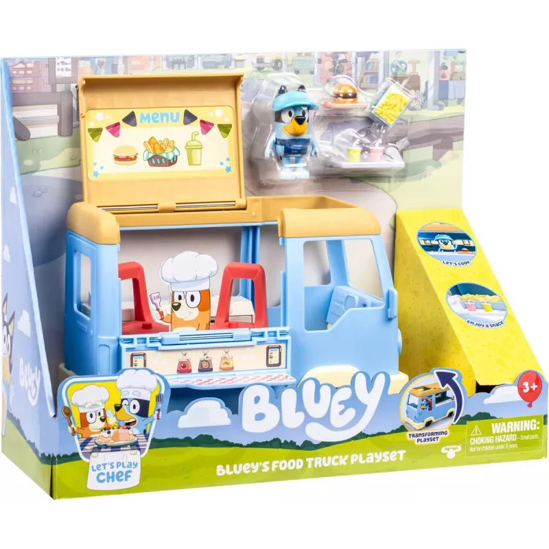 Spielset TMTOYS Moose Toys MS18919 — Bluey Café-Spielset, Kunststoff, mehrfarbig, ab 3 Jahren